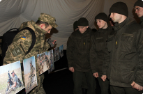 Заходи з відзначення 3 річниці з Дня створення Національної гвардії України тривають Фото