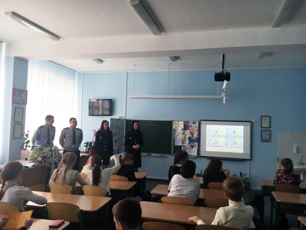Просвітницько-профілактичне заняття з учнями  Київської інженерної гімназії